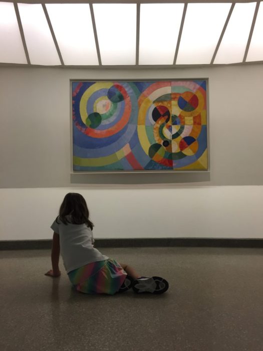 Learning about Shapes at the Guggenheim in NYC