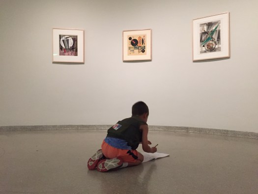 Learning about Shapes at the Guggenheim in NYC