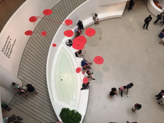 Learning about Shapes at the Guggenheim in NYC