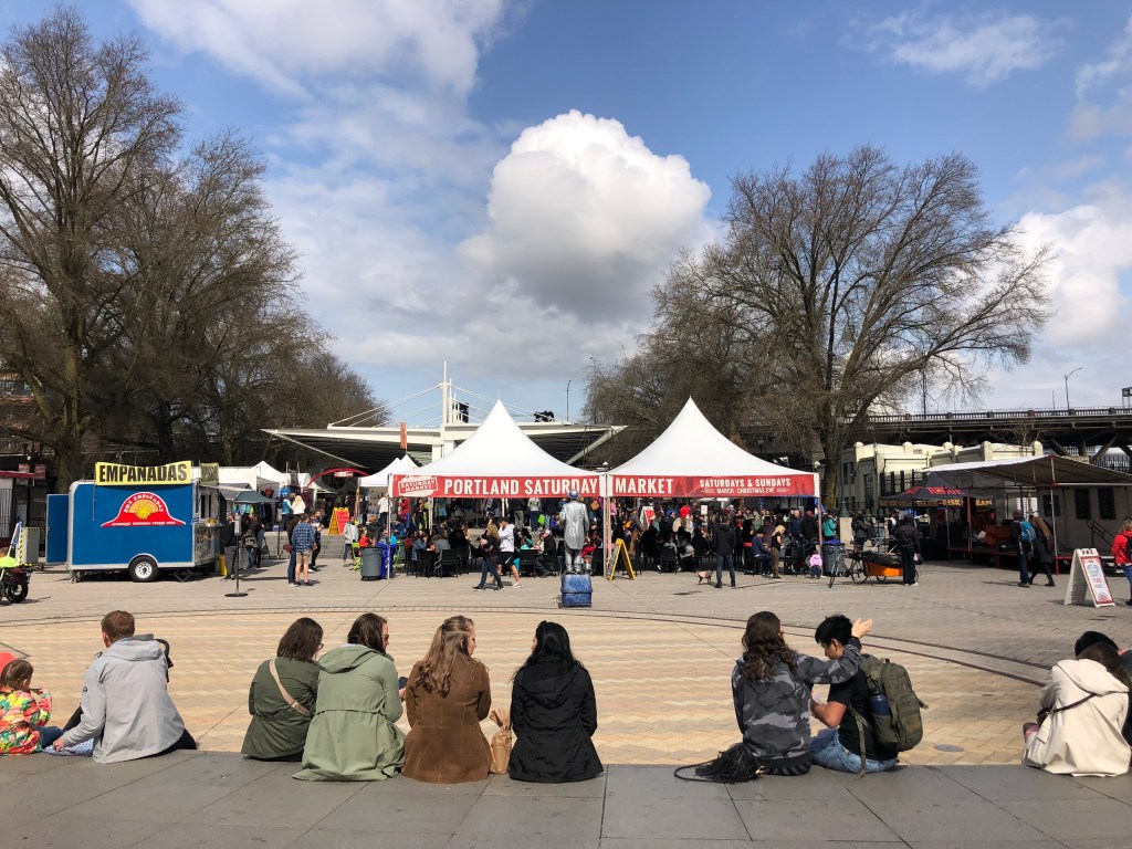 Portland Saturday Market - 24 hours in Portland OR with Kids - Bambini Travel