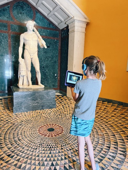 Getty Villa and Greek Mythology for Kids from Bambini Travel