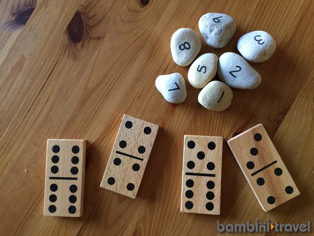 Teaching Numbers with Dominoes