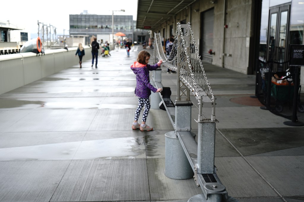 Exploratorium in San Francisco CA with kids