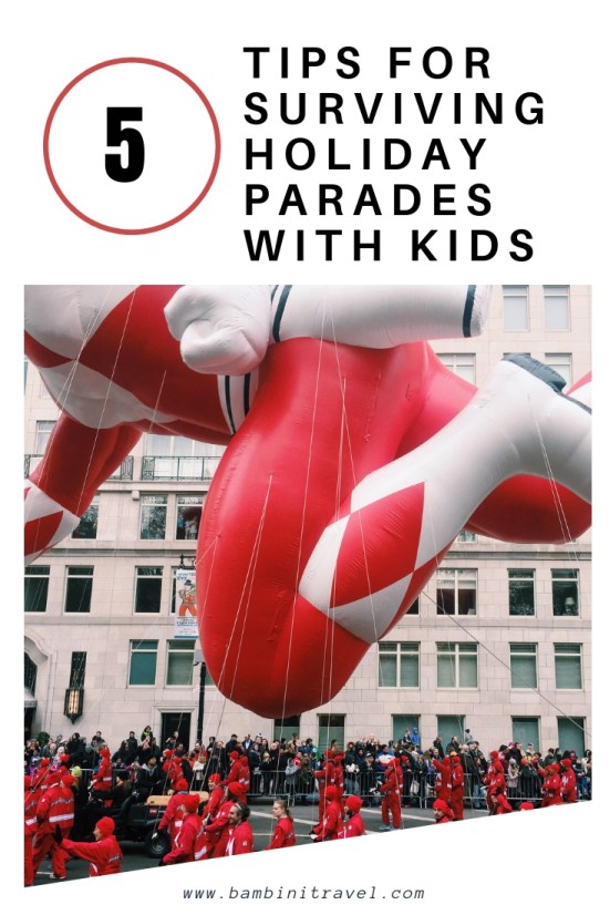 5 Tips for Surviving Holiday Parades with Kids