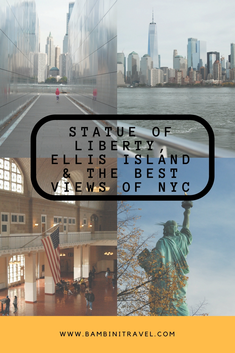 Visiting the Statue of Liberty and Ellis Island with Kids and Where to Find the Absolute Best Views of the NYC Skyline